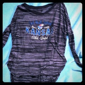 KU long sleeved shirt